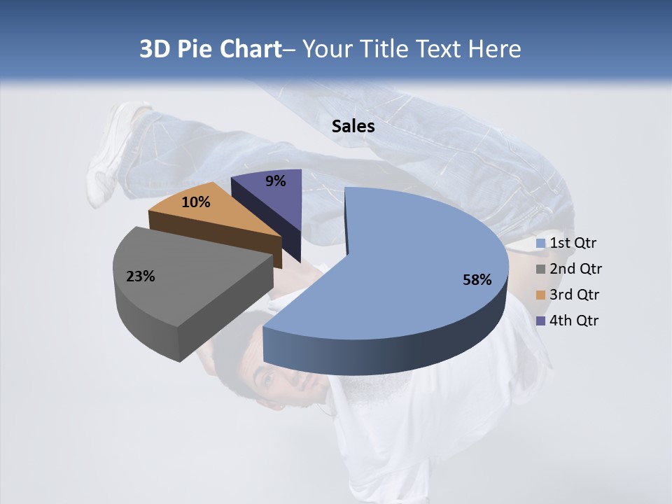 Pose  Boy PowerPoint Template