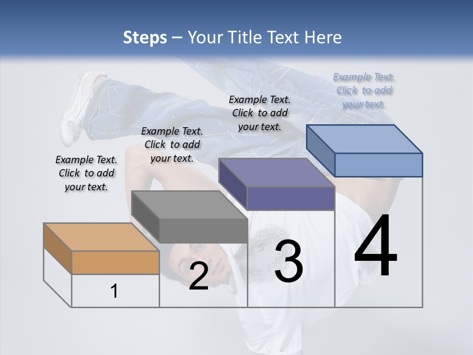 Pose  Boy PowerPoint Template