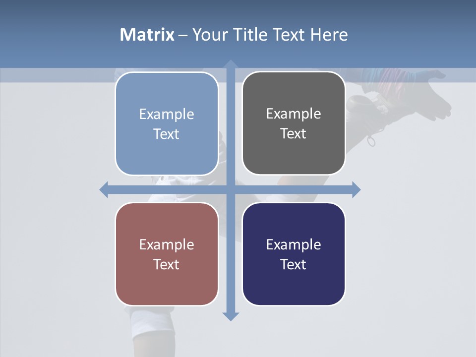 Cool Pose Fitness PowerPoint Template