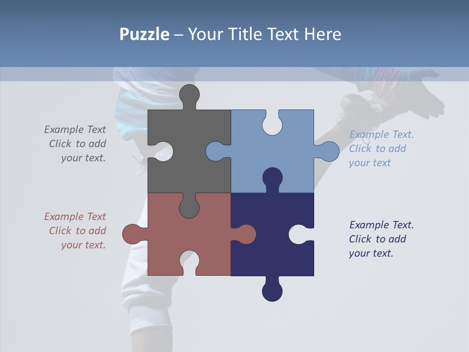 Cool Pose Fitness PowerPoint Template