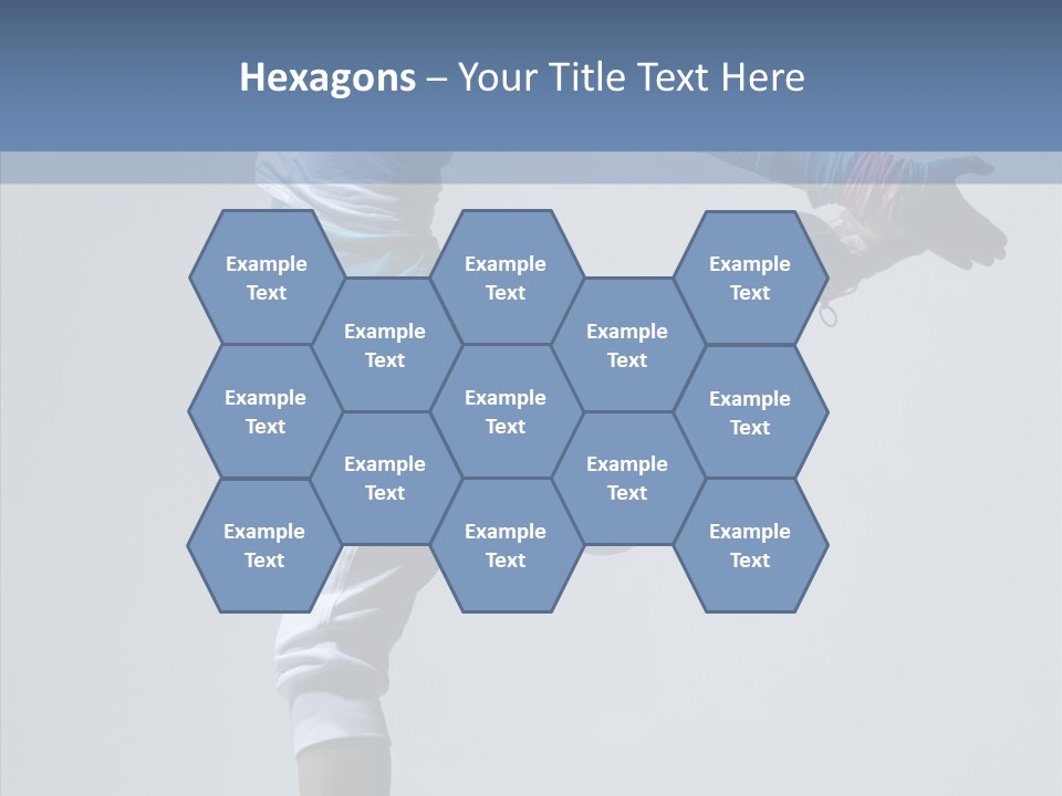 Cool Pose Fitness PowerPoint Template