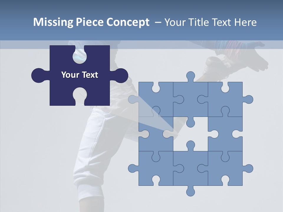 Cool Pose Fitness PowerPoint Template