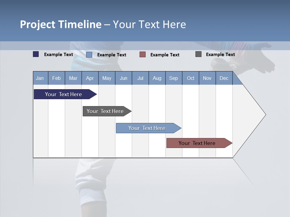 Cool Pose Fitness PowerPoint Template