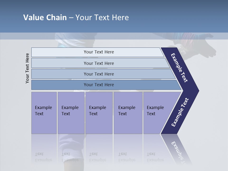 Cool Pose Fitness PowerPoint Template