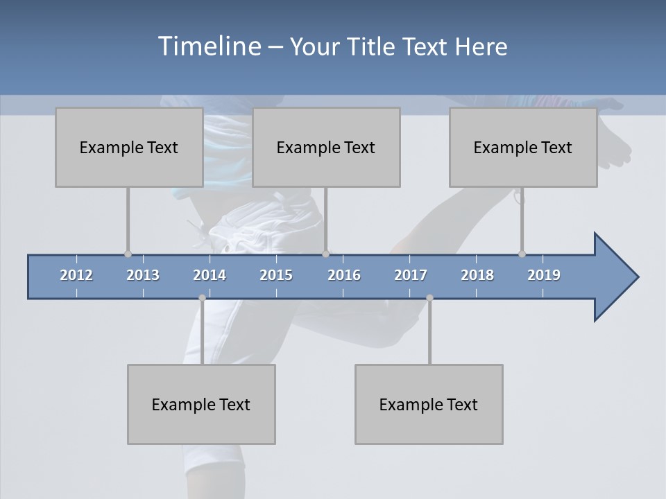 Cool Pose Fitness PowerPoint Template