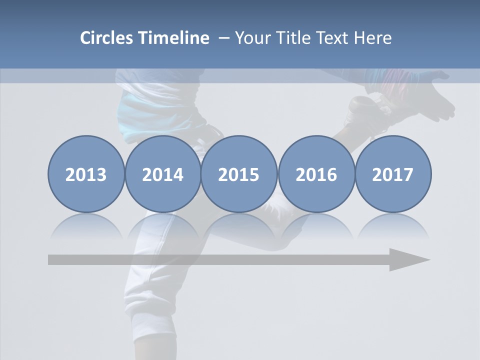 Cool Pose Fitness PowerPoint Template