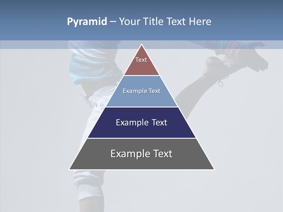 Cool Pose Fitness PowerPoint Template