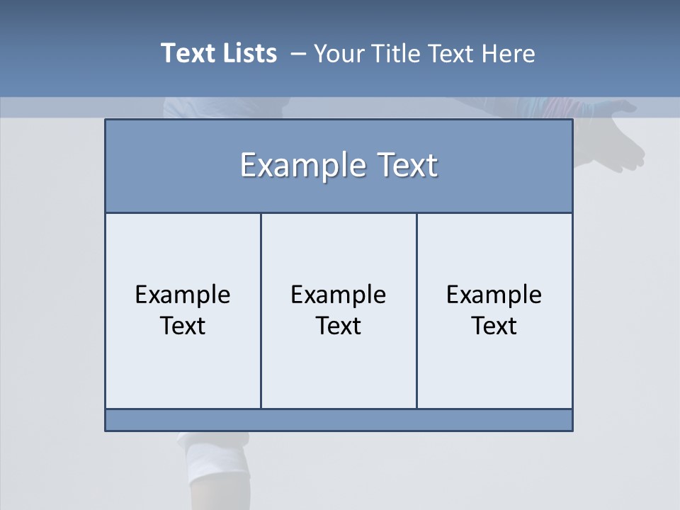 Cool Pose Fitness PowerPoint Template