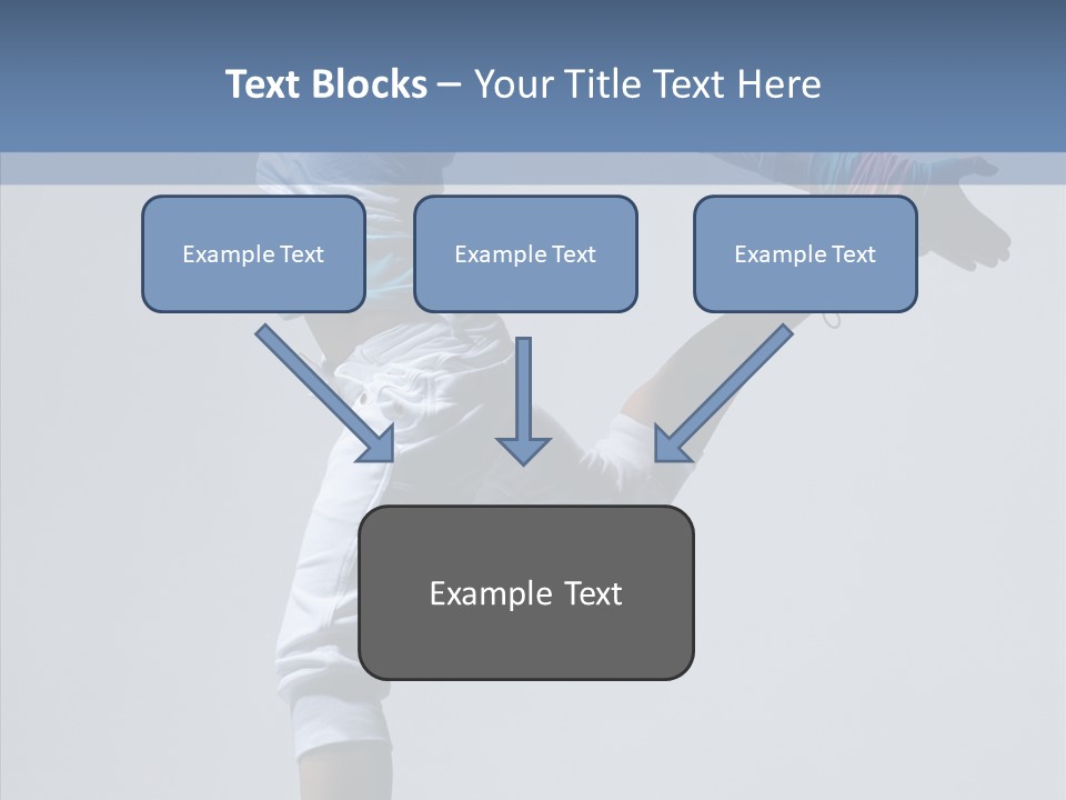 Cool Pose Fitness PowerPoint Template