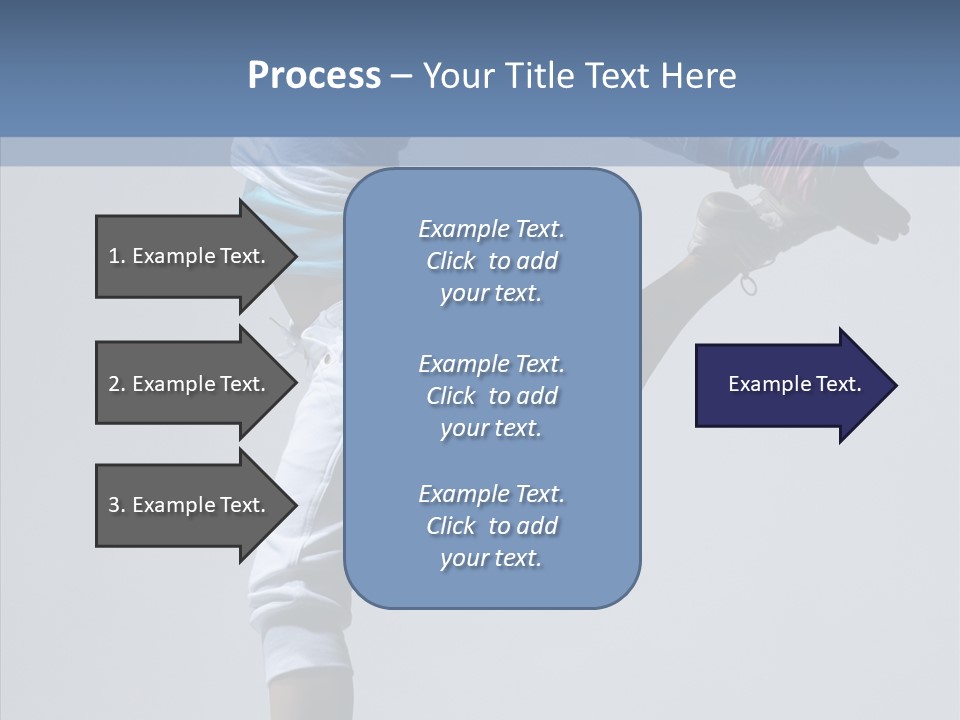 Cool Pose Fitness PowerPoint Template