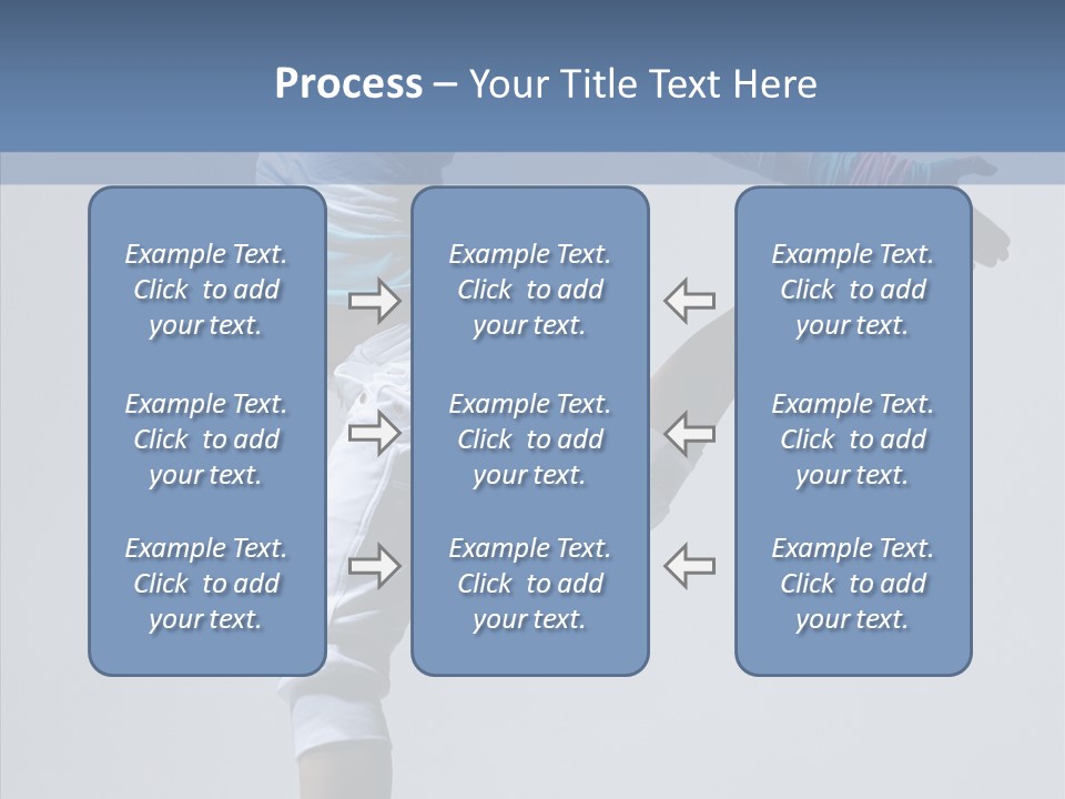 Cool Pose Fitness PowerPoint Template