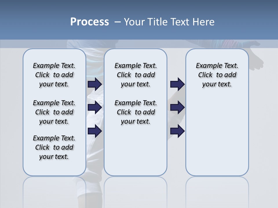 Cool Pose Fitness PowerPoint Template