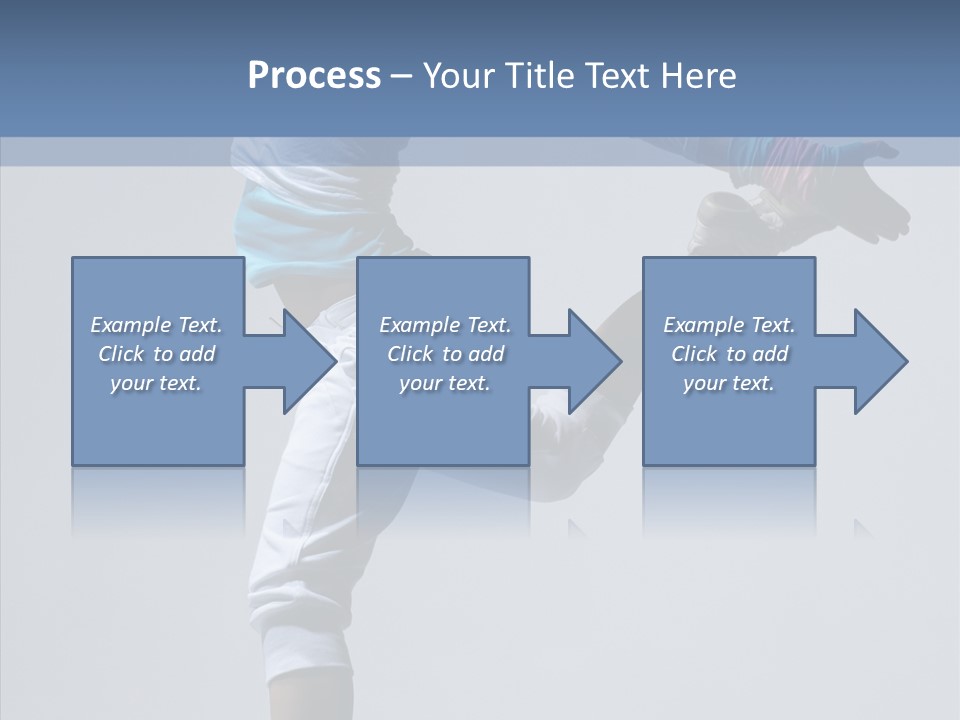 Cool Pose Fitness PowerPoint Template