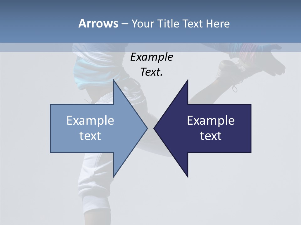 Cool Pose Fitness PowerPoint Template