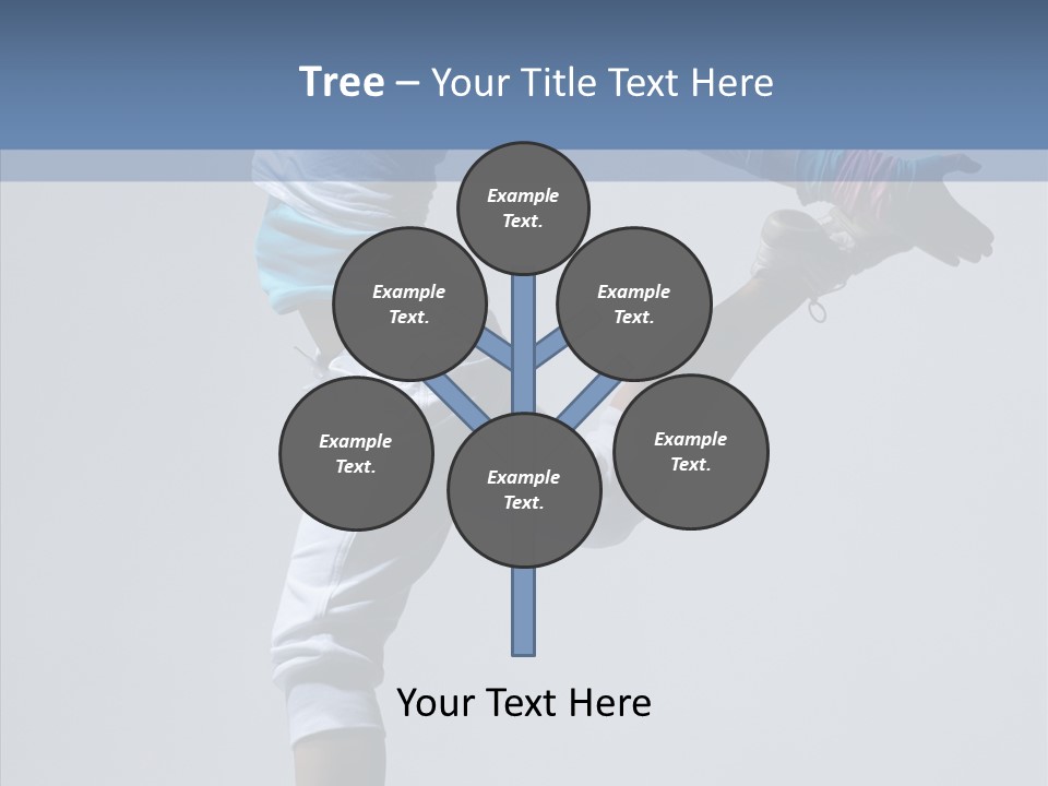 Cool Pose Fitness PowerPoint Template