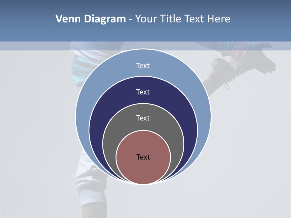 Cool Pose Fitness PowerPoint Template