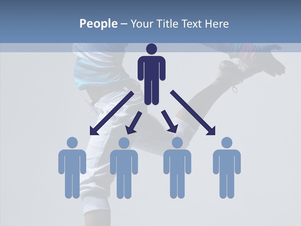 Cool Pose Fitness PowerPoint Template