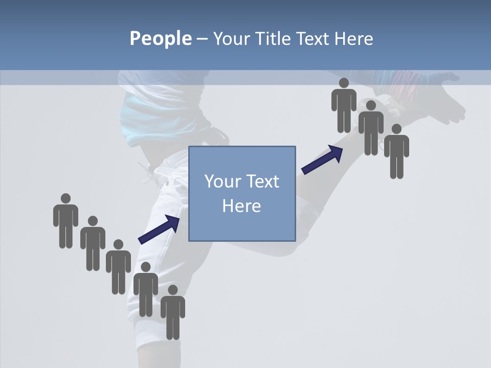 Cool Pose Fitness PowerPoint Template