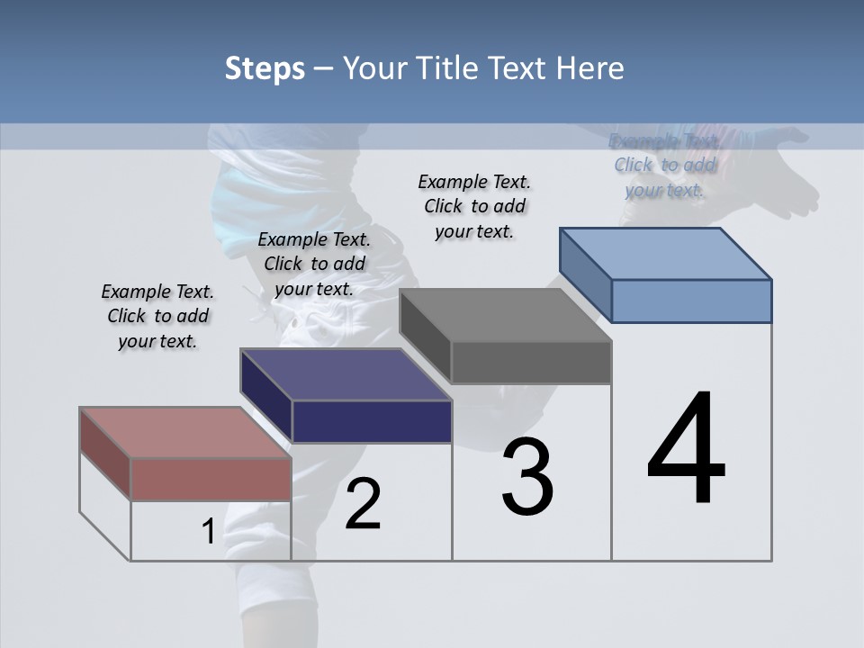 Cool Pose Fitness PowerPoint Template