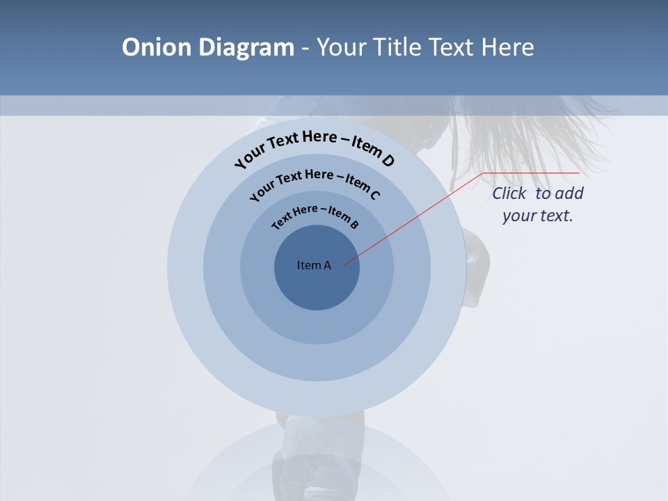 Gymnastic Performer Model PowerPoint Template