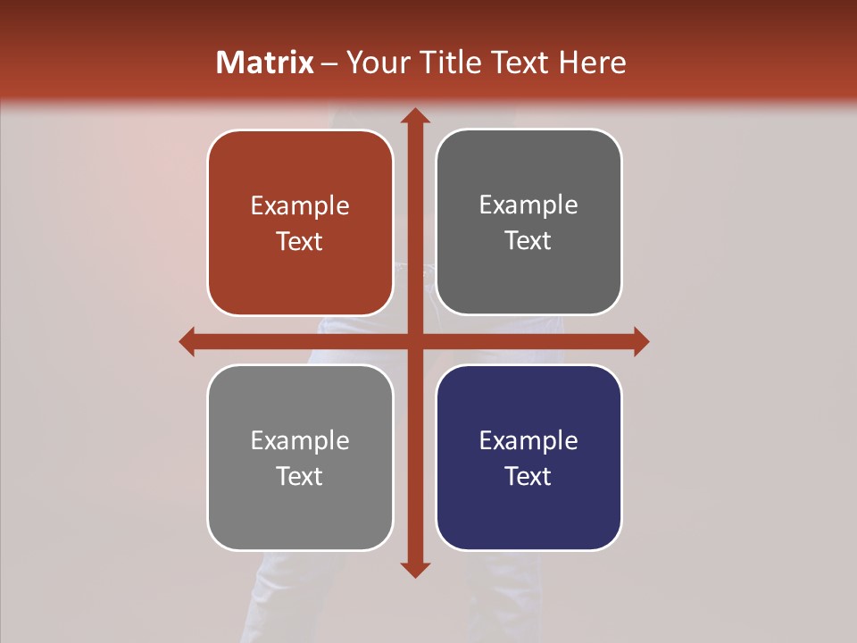 Per On Character Corporate PowerPoint Template