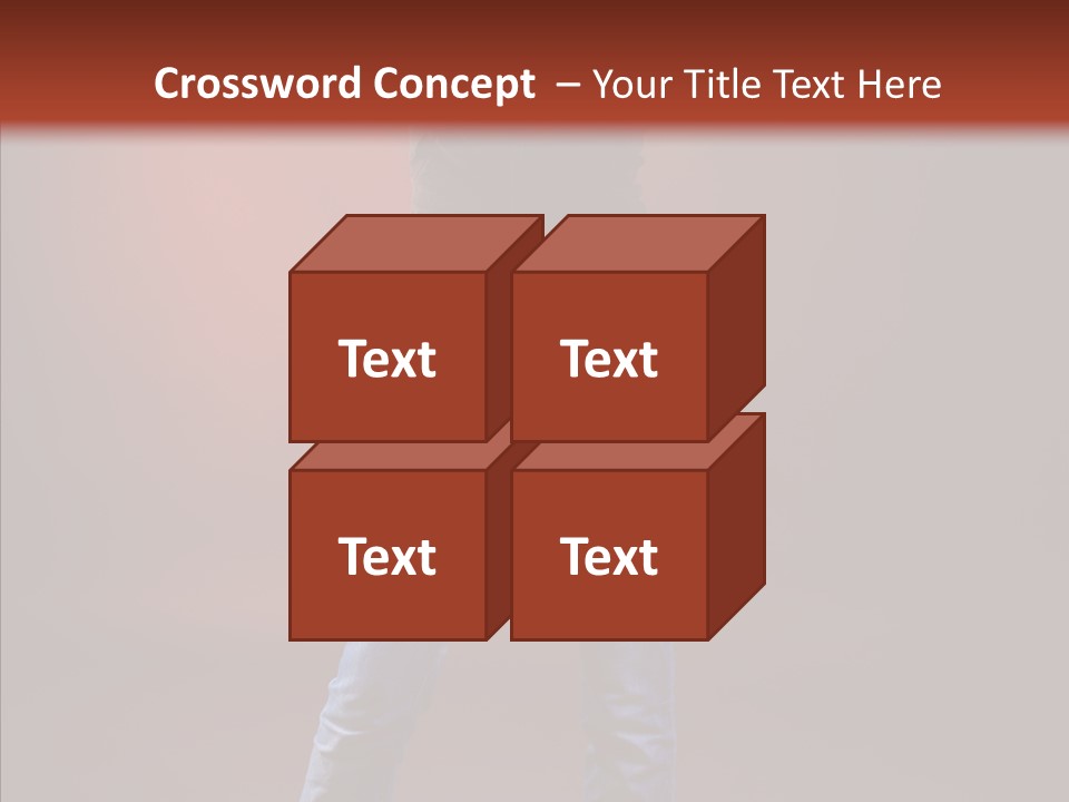 Per On Character Corporate PowerPoint Template