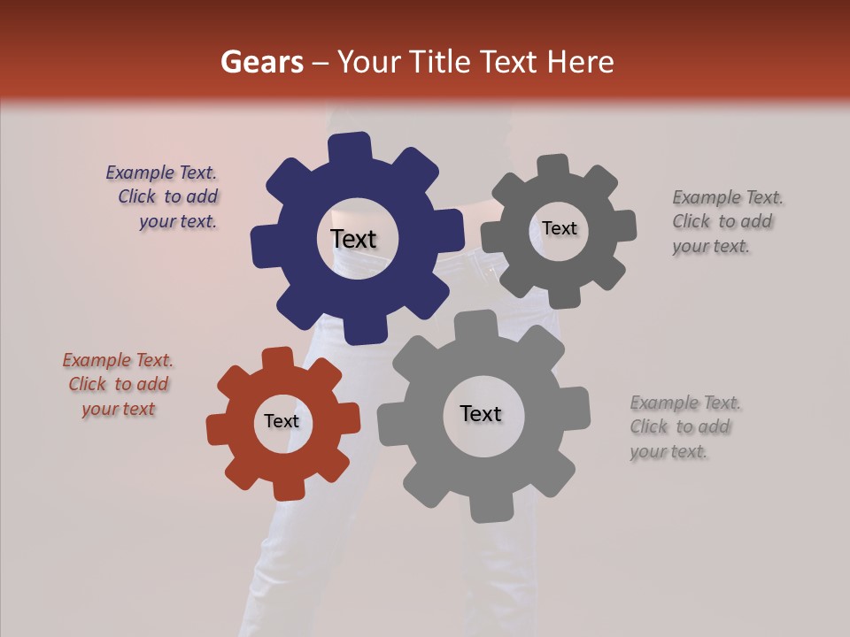Per On Character Corporate PowerPoint Template