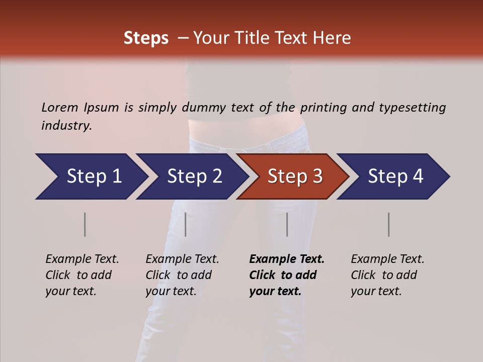 Per On Character Corporate PowerPoint Template