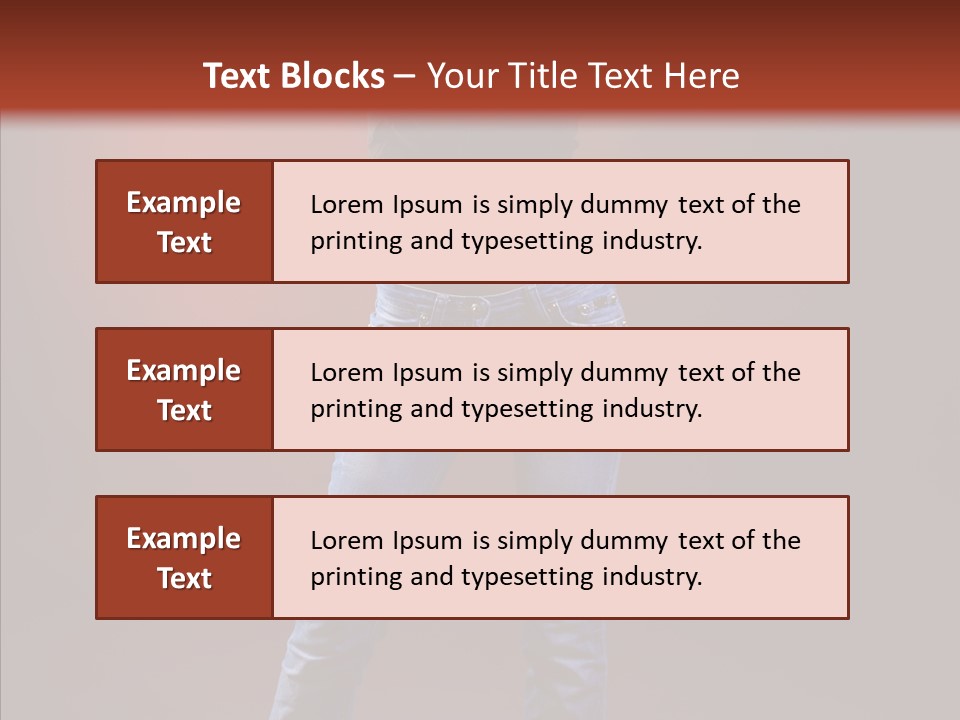 Per On Character Corporate PowerPoint Template