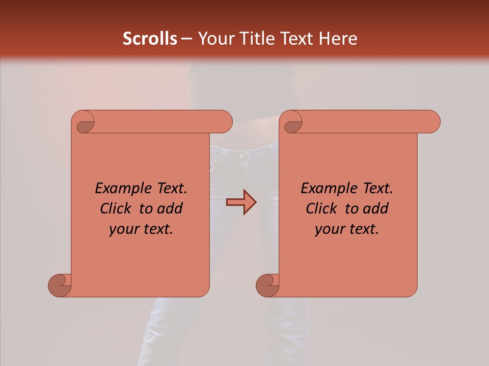 Per On Character Corporate PowerPoint Template