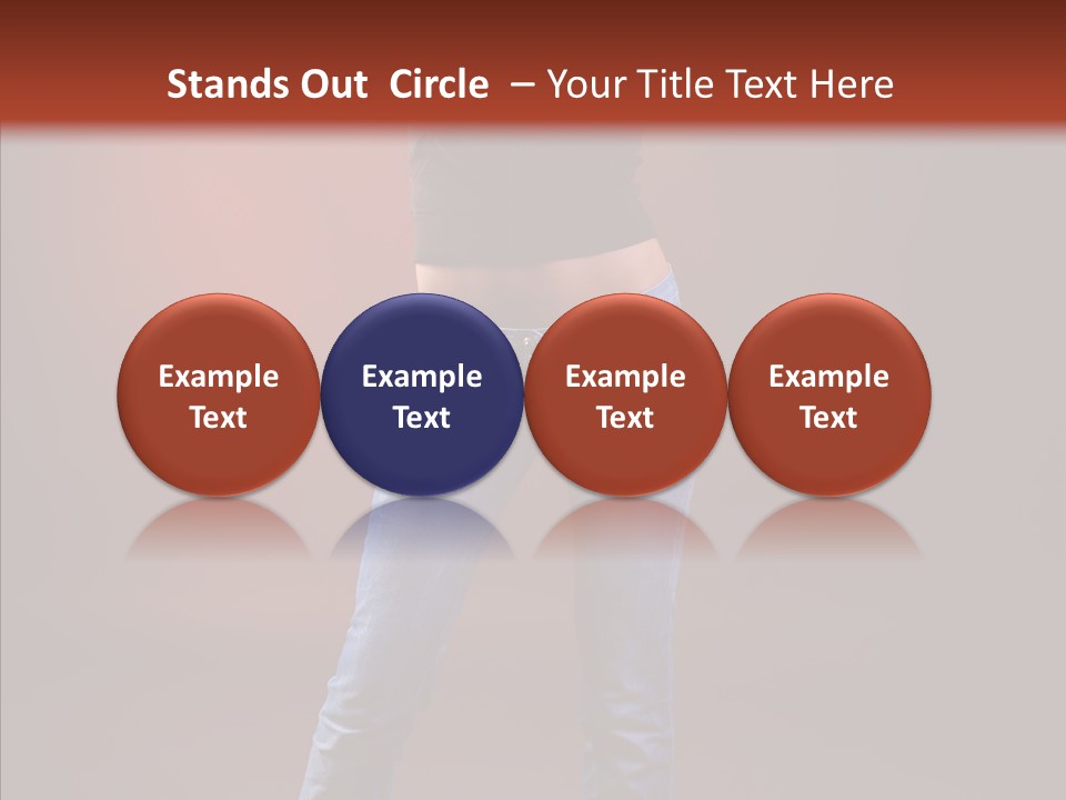 Per On Character Corporate PowerPoint Template