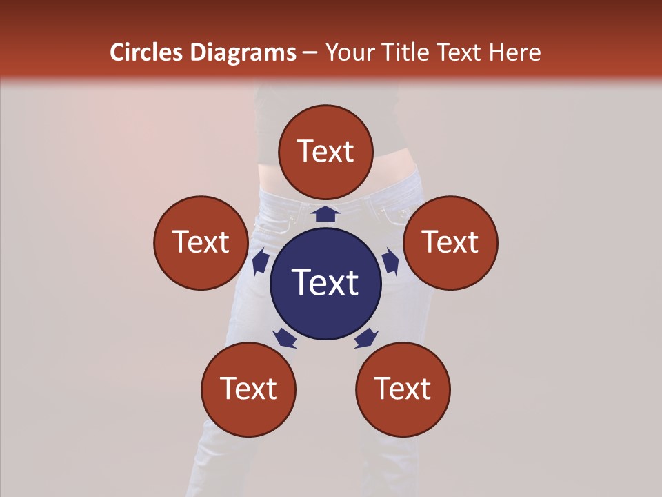 Per On Character Corporate PowerPoint Template