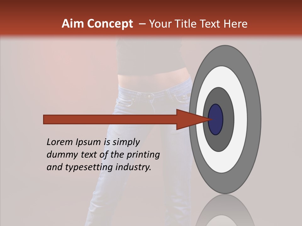 Per On Character Corporate PowerPoint Template