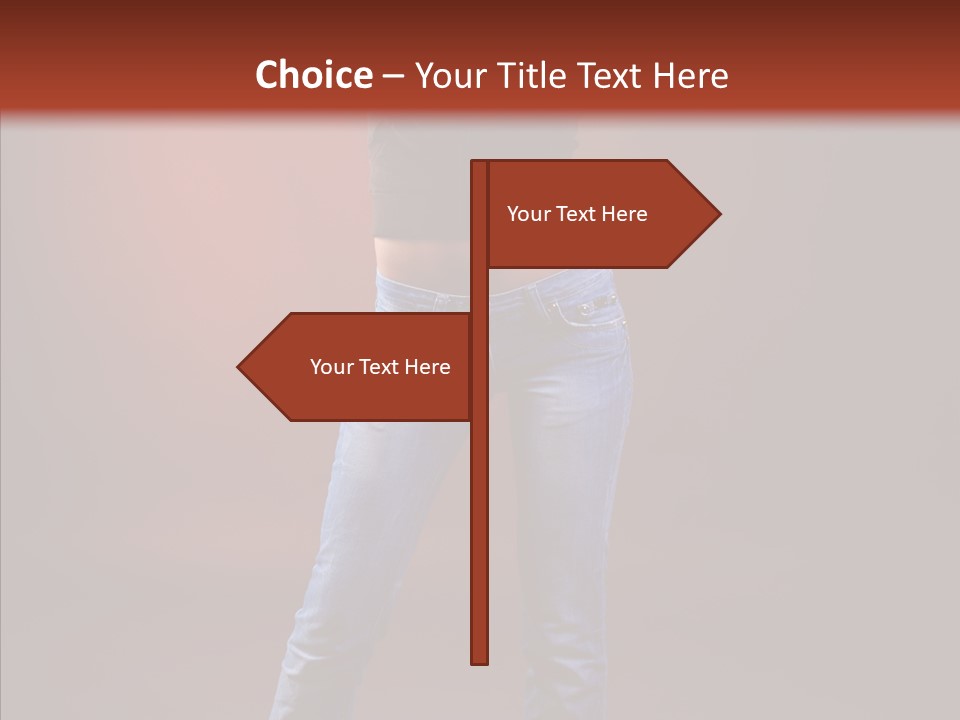 Per On Character Corporate PowerPoint Template