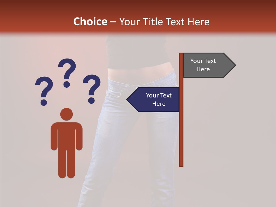 Per On Character Corporate PowerPoint Template