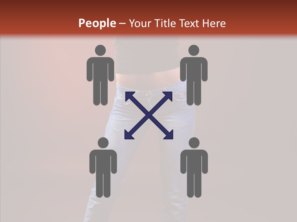 Per On Character Corporate PowerPoint Template