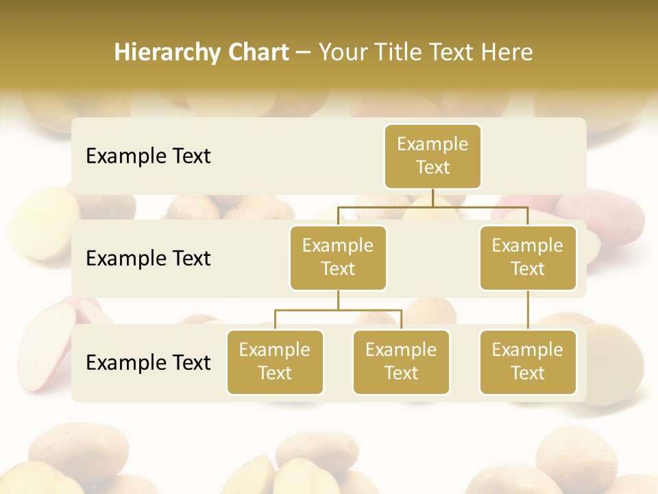 Organic Vegetarian Slice PowerPoint Template