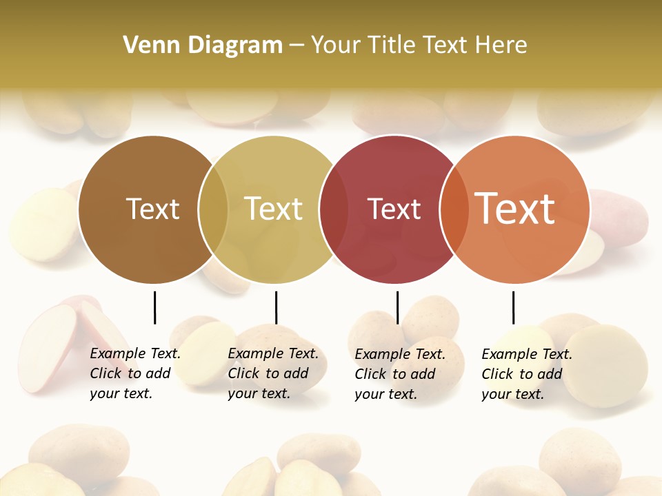 Organic Vegetarian Slice PowerPoint Template