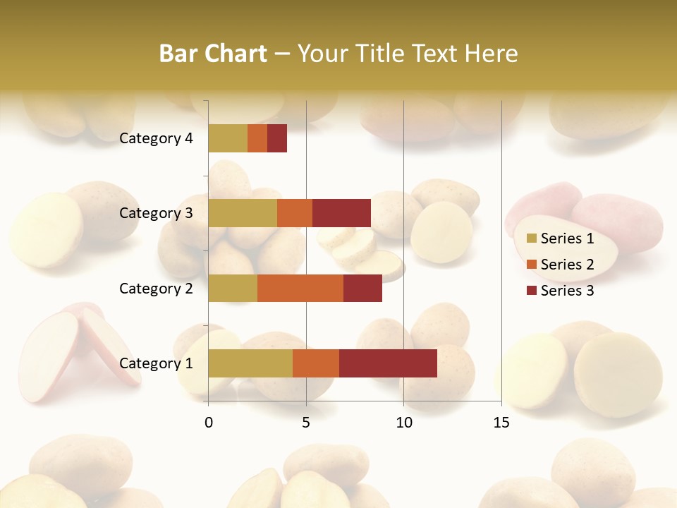 Organic Vegetarian Slice PowerPoint Template