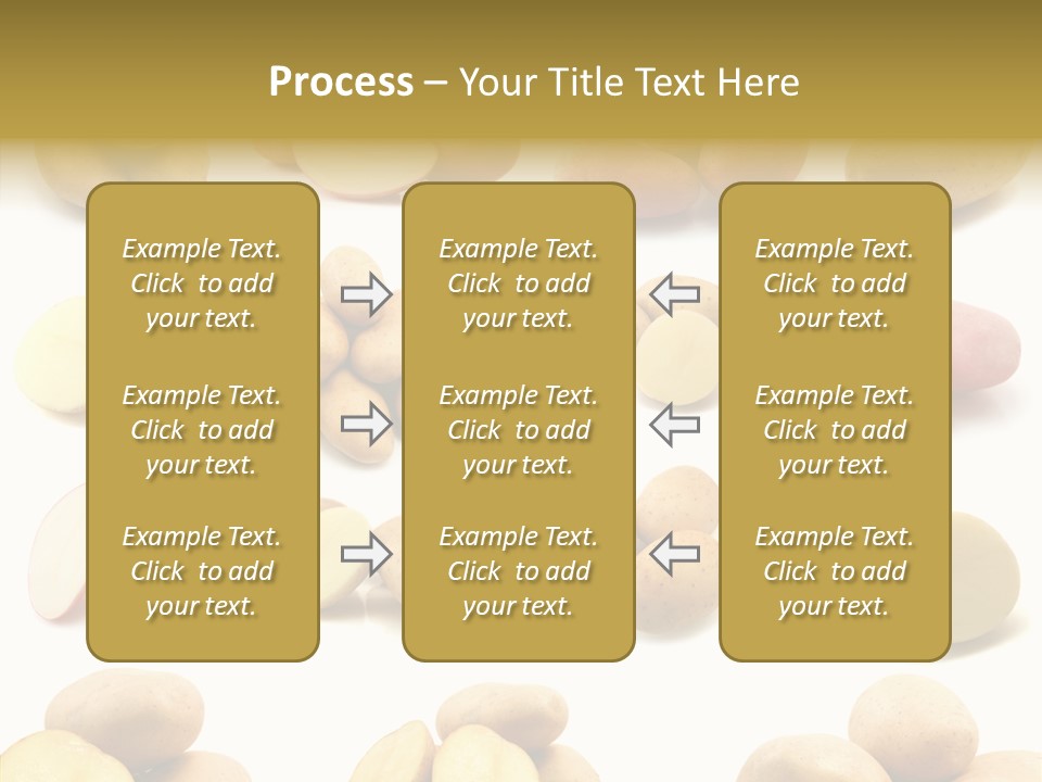 Organic Vegetarian Slice PowerPoint Template