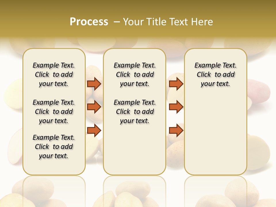 Organic Vegetarian Slice PowerPoint Template