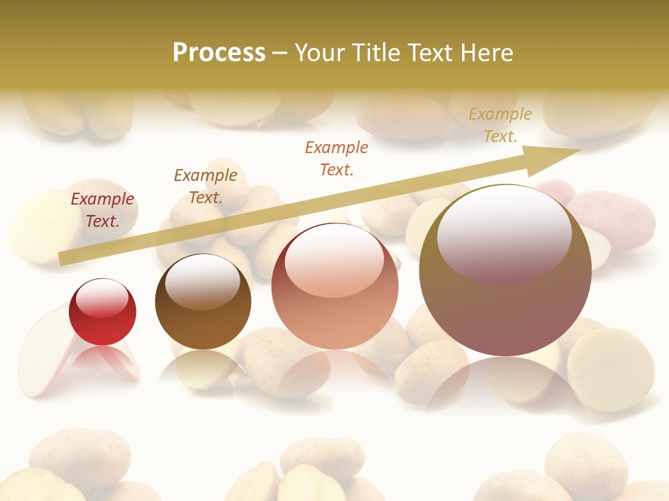 Organic Vegetarian Slice PowerPoint Template
