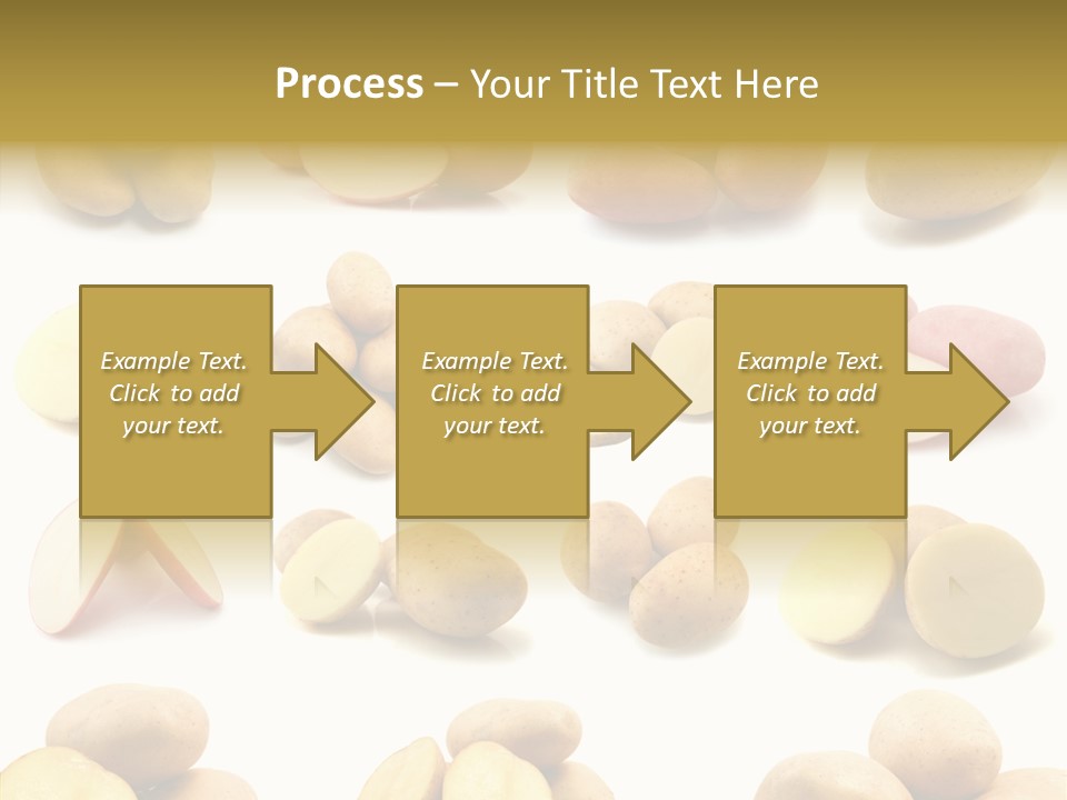 Organic Vegetarian Slice PowerPoint Template