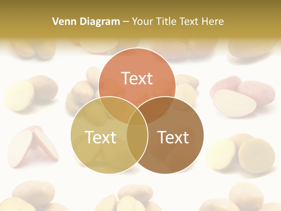 Organic Vegetarian Slice PowerPoint Template