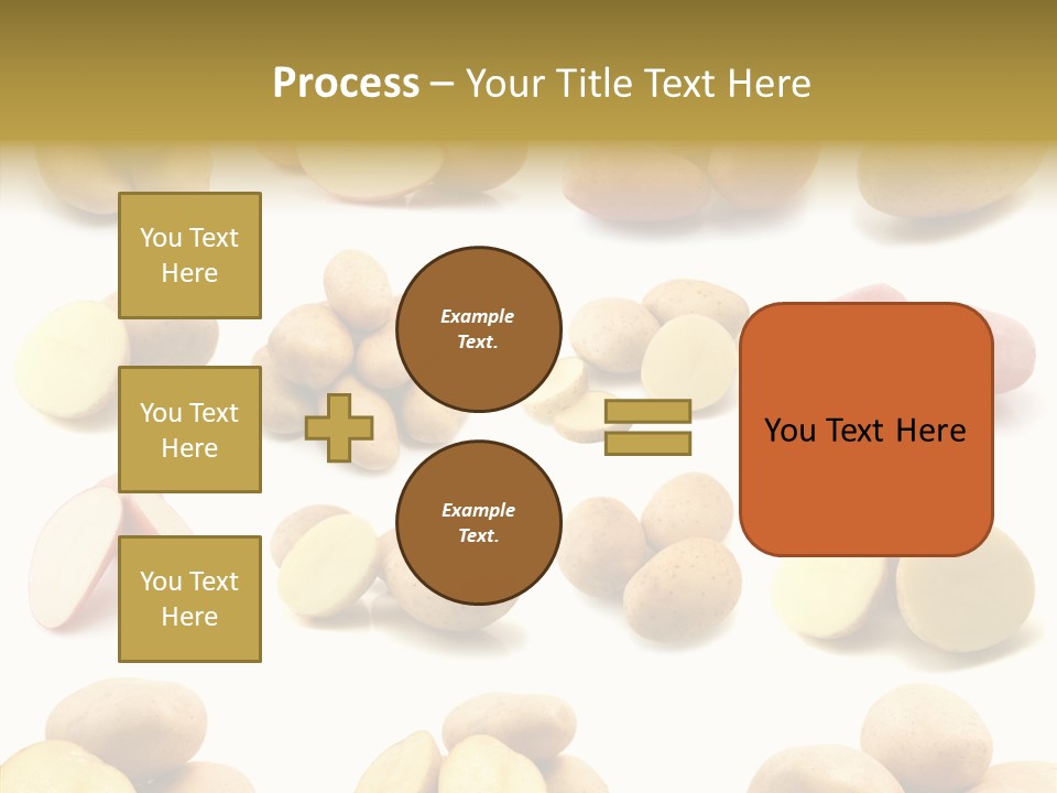 Organic Vegetarian Slice PowerPoint Template