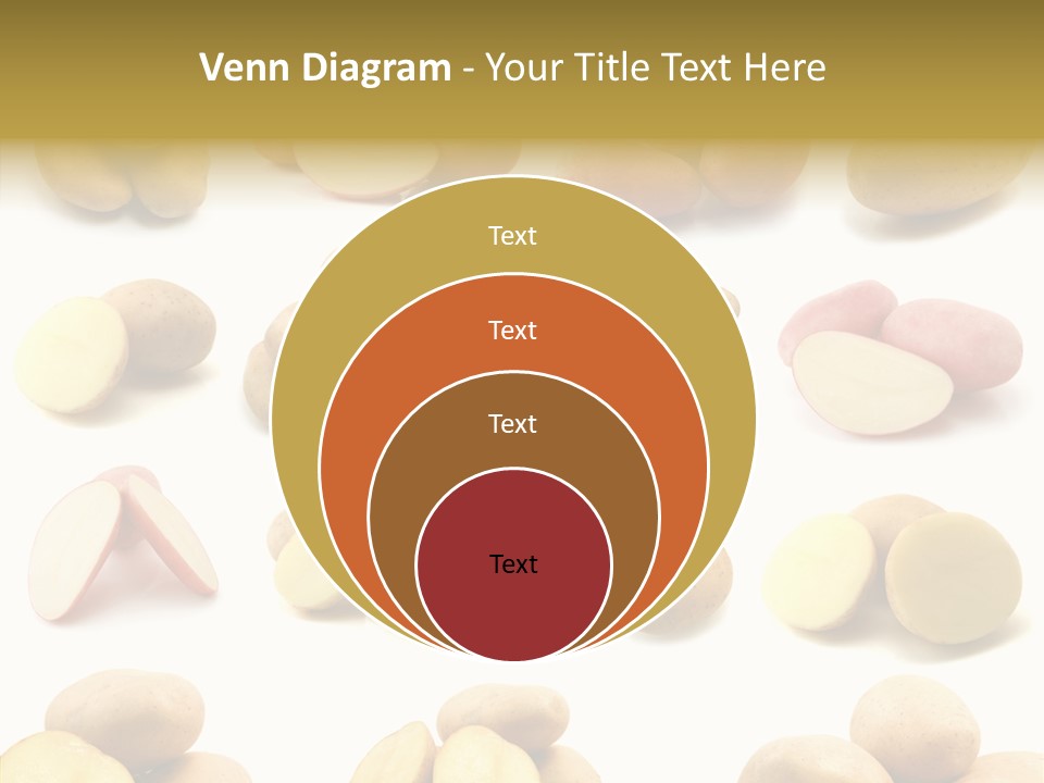 Organic Vegetarian Slice PowerPoint Template
