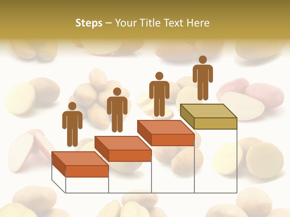 Organic Vegetarian Slice PowerPoint Template