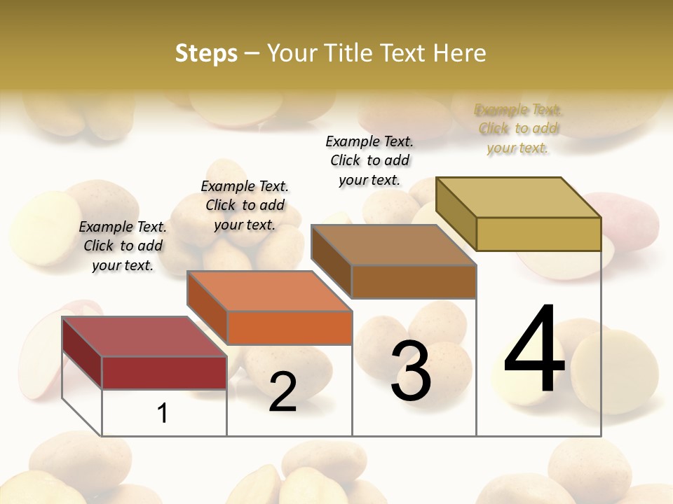 Organic Vegetarian Slice PowerPoint Template