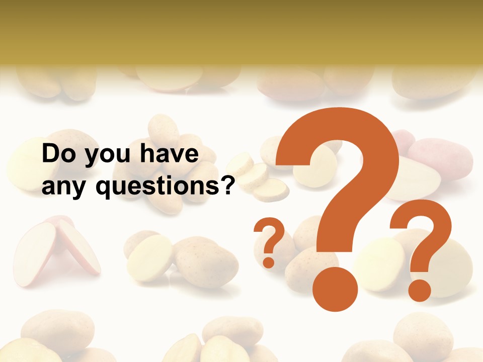 Organic Vegetarian Slice PowerPoint Template