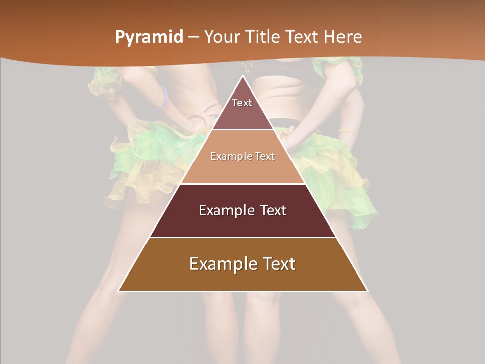 Elegance Graceful Posing PowerPoint Template